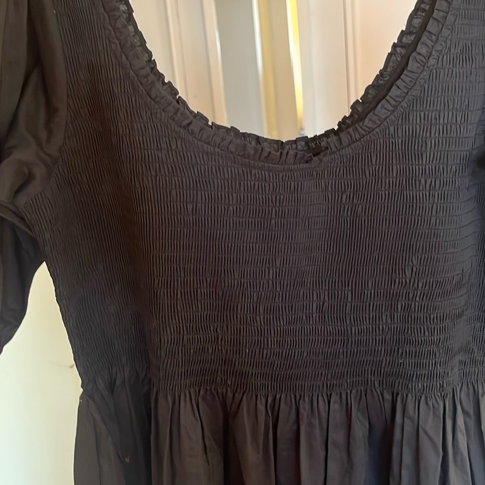 Hill House Black Long Sleeve Dress - Picture 2 of 4